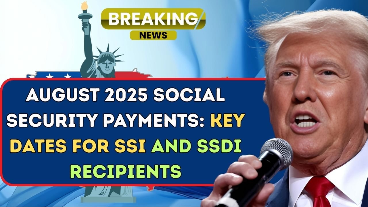 August 2025 Social Security Payments: Key Dates for SSI and SSDI Recipients