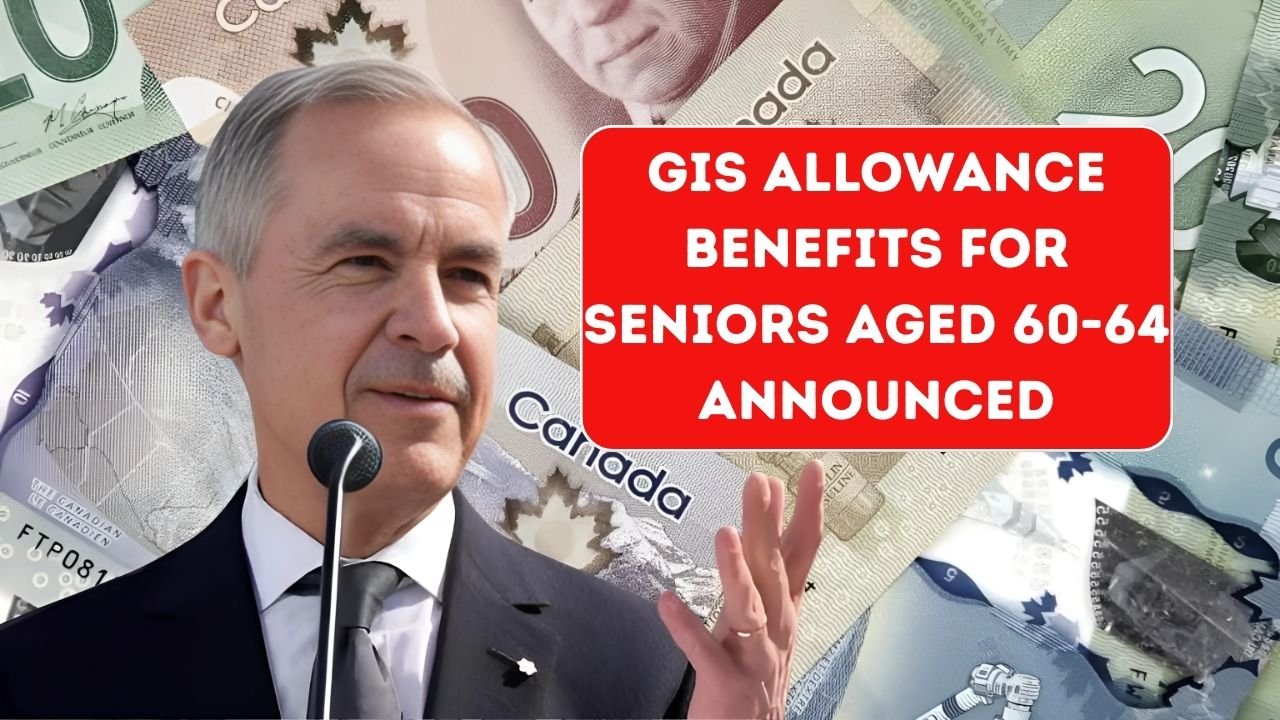 GIS Allowance Benefits for Seniors Aged 60-64 Announced