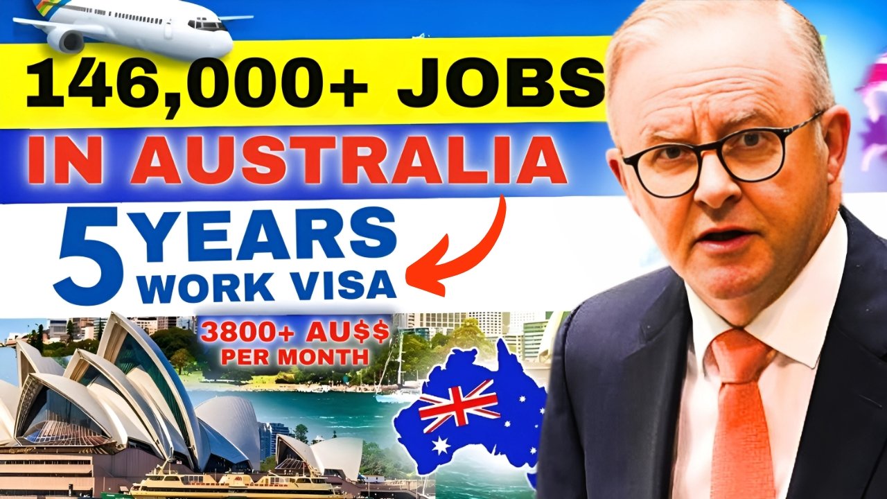 australia 5 year work visa with family