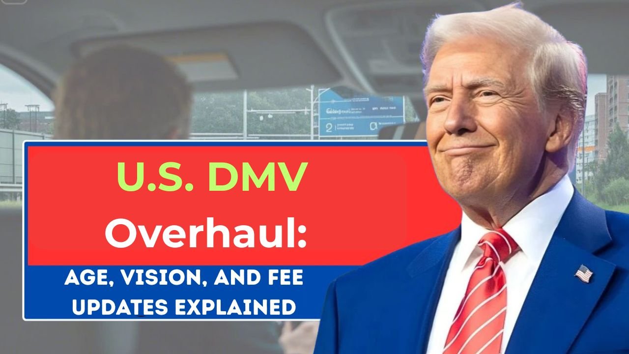 U.S. DMV Overhaul: Age, Vision, and Fee Updates Explained